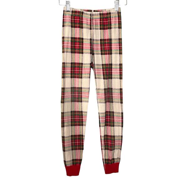 Hanna Andersson Holiday HannaJams Pajama Set Red Plaid Christmas Eve PJs Kids 8 - Picture 4 of 7
